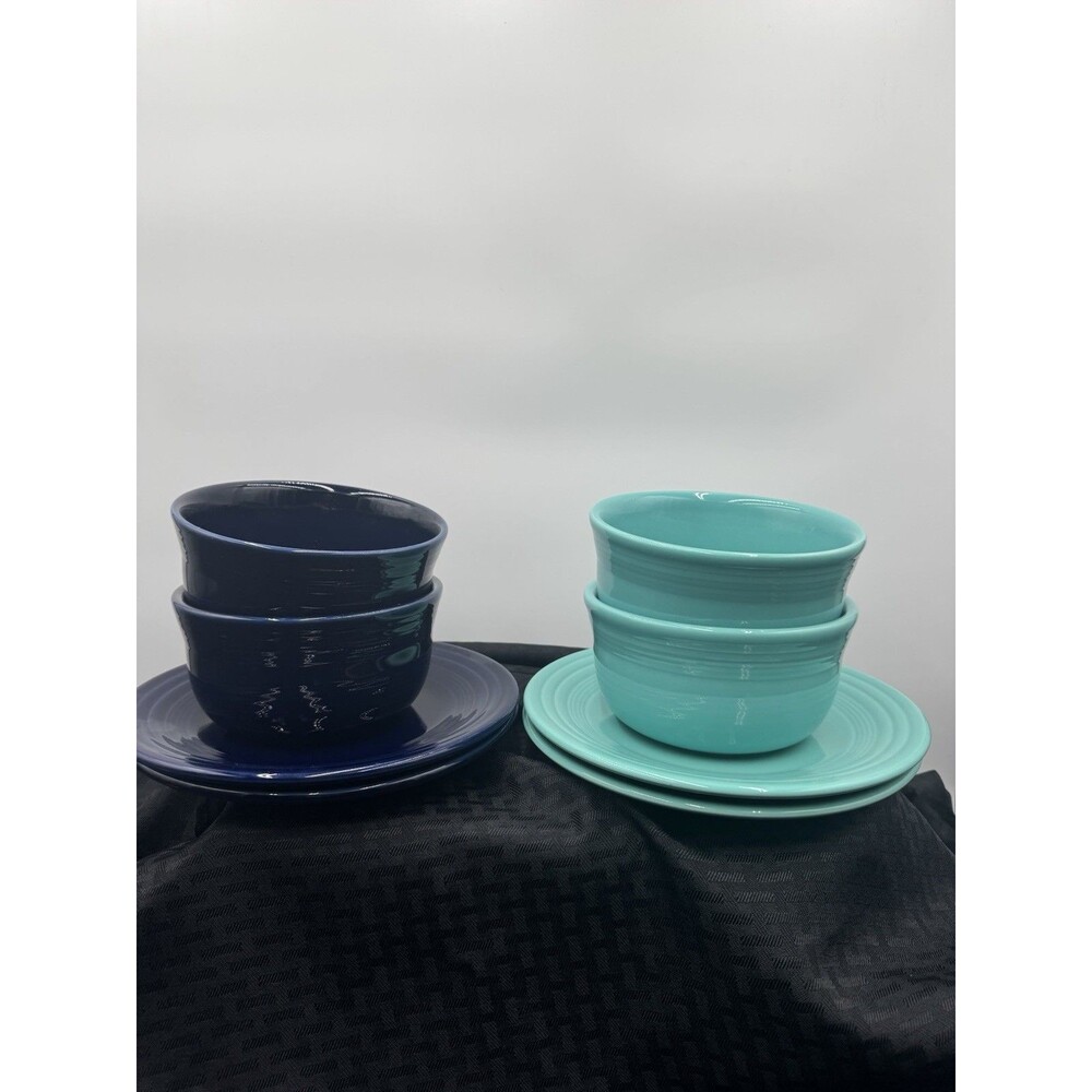 Set Of 8 Fiesta Dishes.